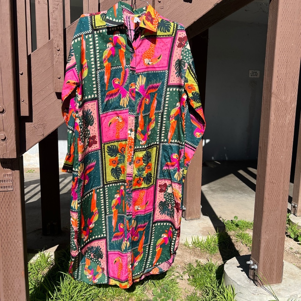 Live 4 Truth Tropical Print Dress